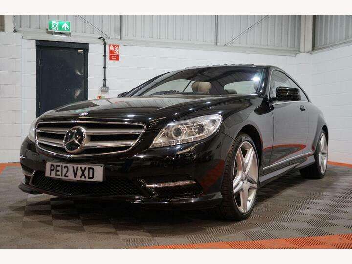Mercedes-Benz CL 4.7 V8 Cgi Blueefficiency G-tronic Coupe Silver #12