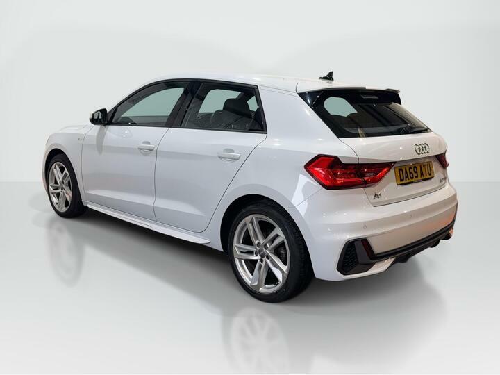 Audi A1 1.0 Tfsi 30 S Line Sportback S Tronic Euro 6 Ss DA69ATU White #2
