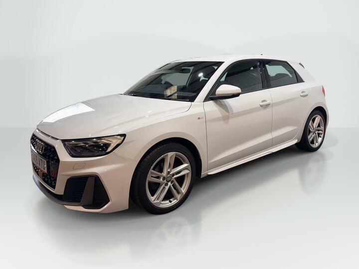 Audi A1 1.0 Tfsi 30 S Line Sportback S Tronic Euro 6 Ss DA69ATU White #6