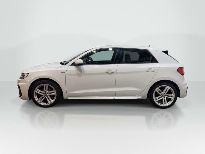 Audi A1 1.0 Tfsi 30 S Line Sportback S Tronic Euro 6 Ss White