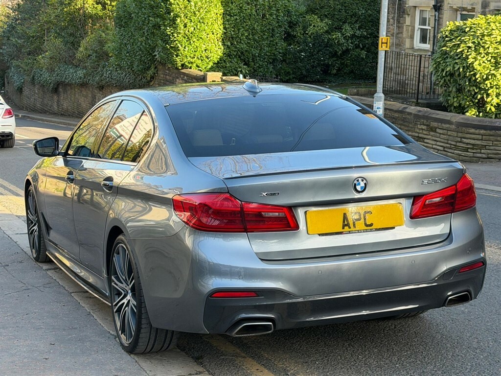 BMW 5 Series 3.0 530D M Sport Xdrive Euro 6 Ss SW17XDY Blue #4