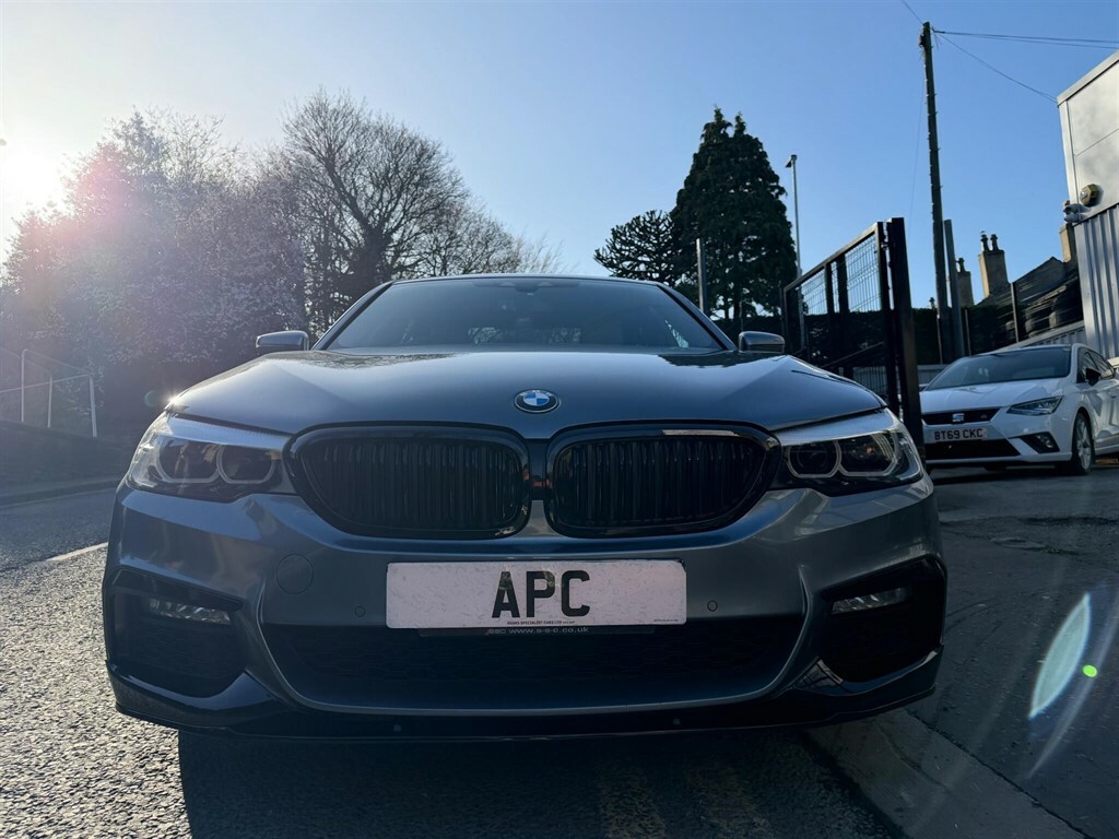 BMW 5 Series 3.0 530D M Sport Xdrive Euro 6 Ss SW17XDY Blue #2
