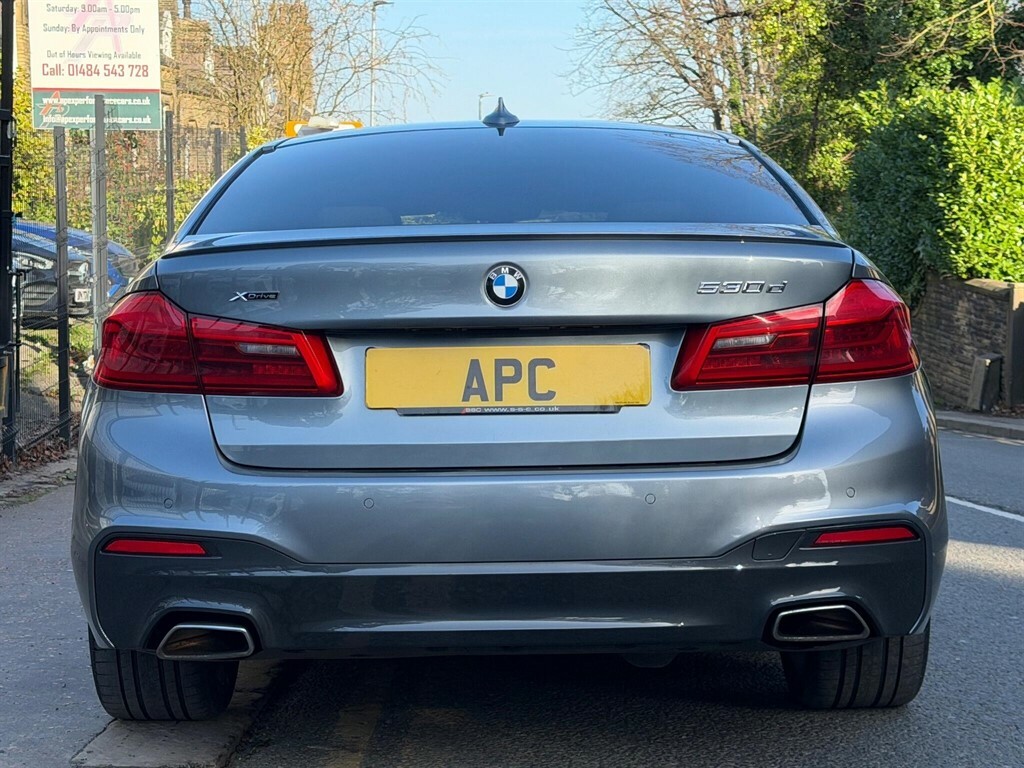 BMW 5 Series 3.0 530D M Sport Xdrive Euro 6 Ss SW17XDY Blue #5