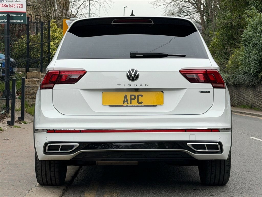 Volkswagen Tiguan 2.0 Tdi R-line Dsg 4Motion Euro 6 Ss YE71DNX White #5