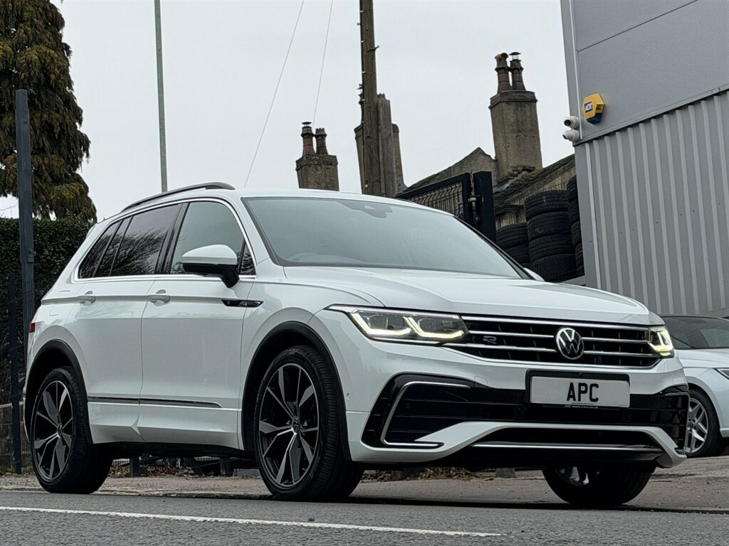 Volkswagen Tiguan 2.0 Tdi R-line Dsg 4Motion Euro 6 Ss White