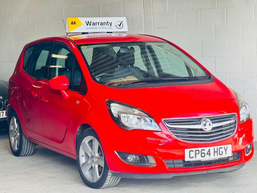 Vauxhall Meriva 1.4I Tech Line Euro 6 Red