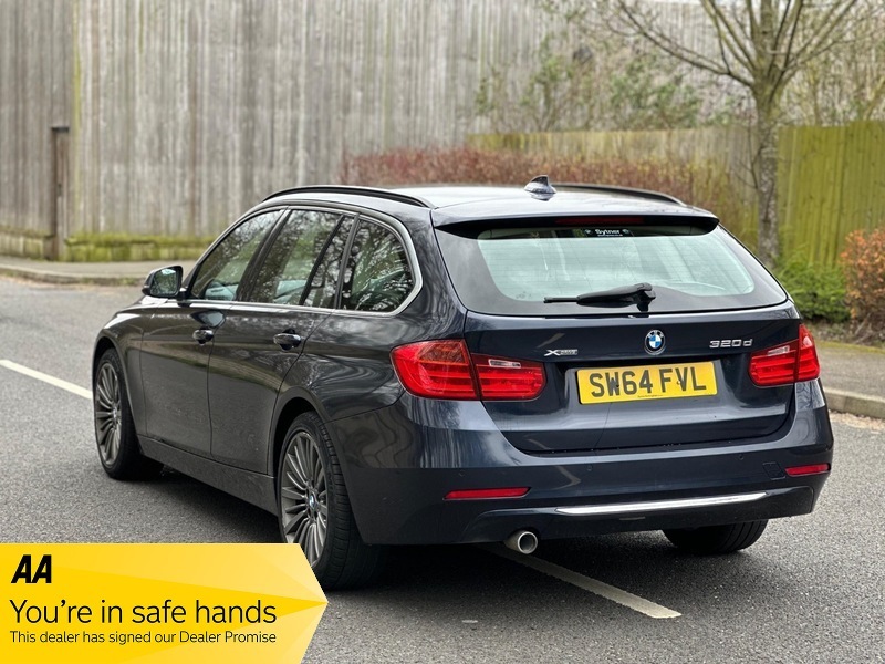 BMW 3 Series 320D Xdrive Luxury Touring SW64FVL Blue #6
