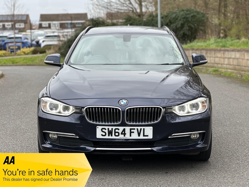 BMW 3 Series 320D Xdrive Luxury Touring SW64FVL Blue #5
