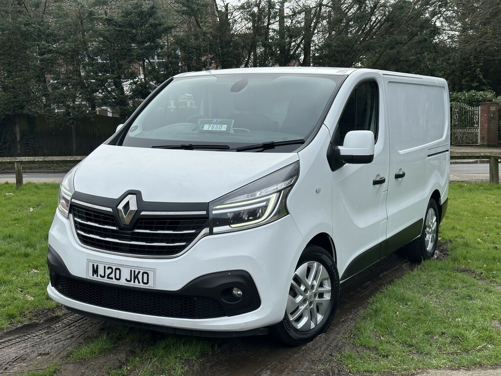 Renault Trafic Panel Van 2.0 Sl28 Energy Dci 145 Sport 2020 MJ20JKO White #2