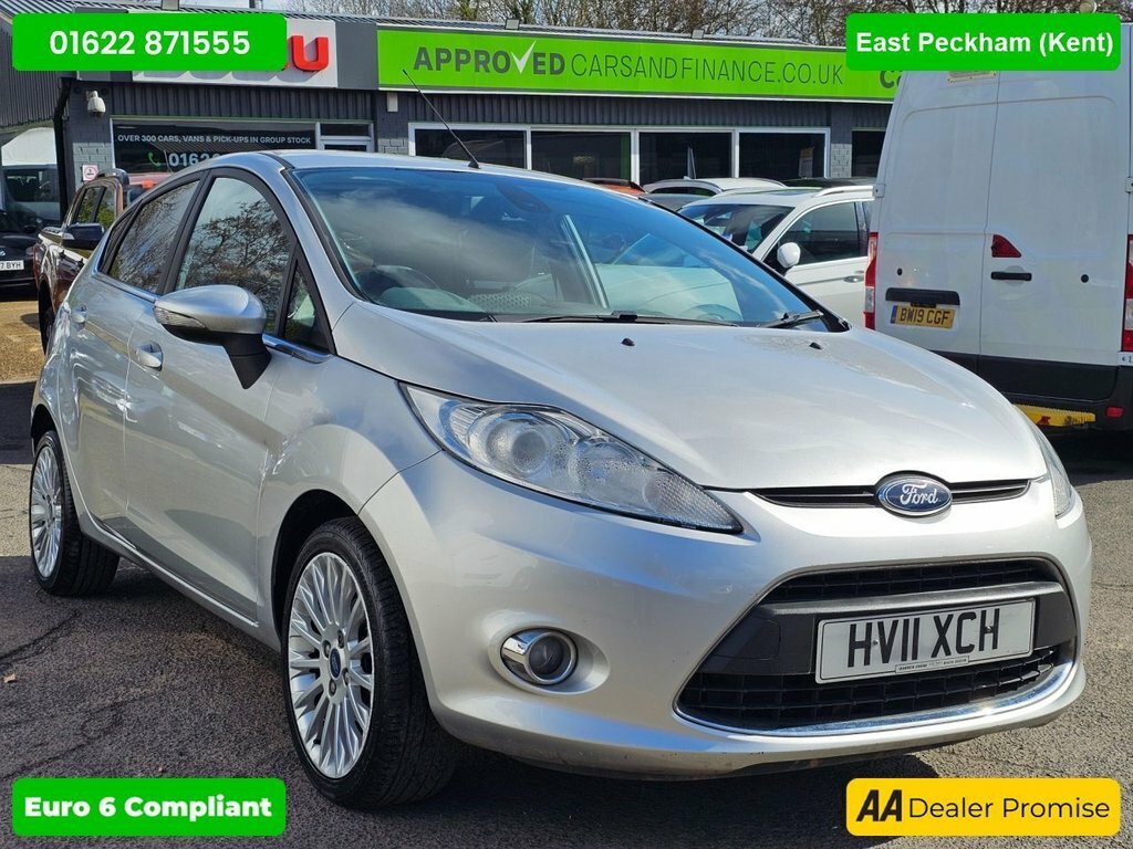 Ford Fiesta 1L Titanium Silver