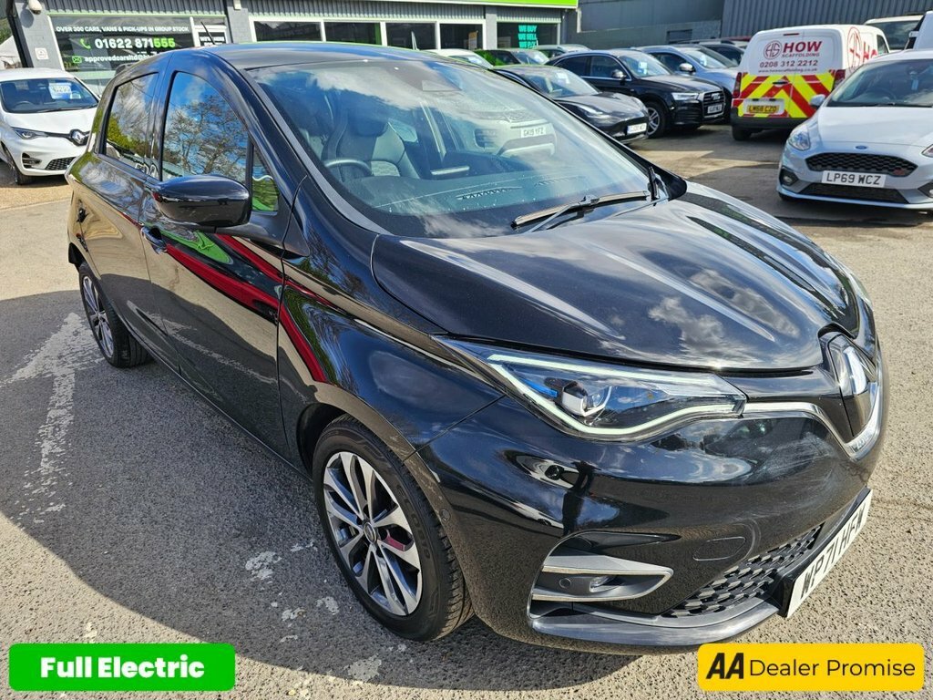 Renault Zoe Hatchback WP71HFW Black #2