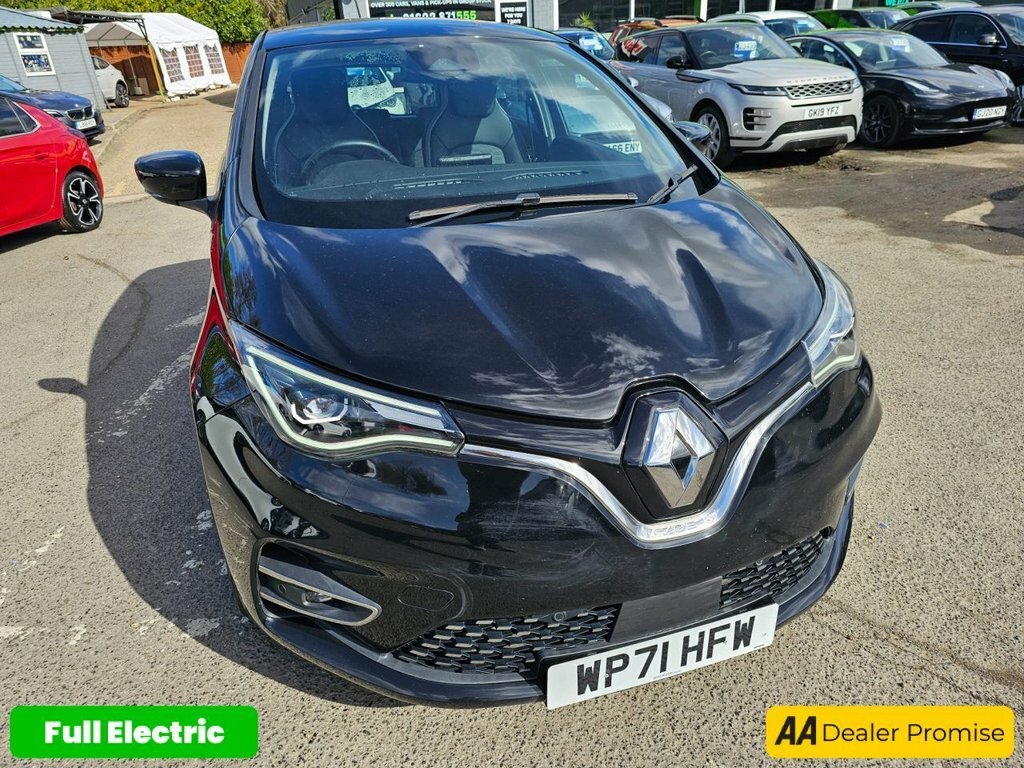 Renault Zoe Hatchback WP71HFW Black #3