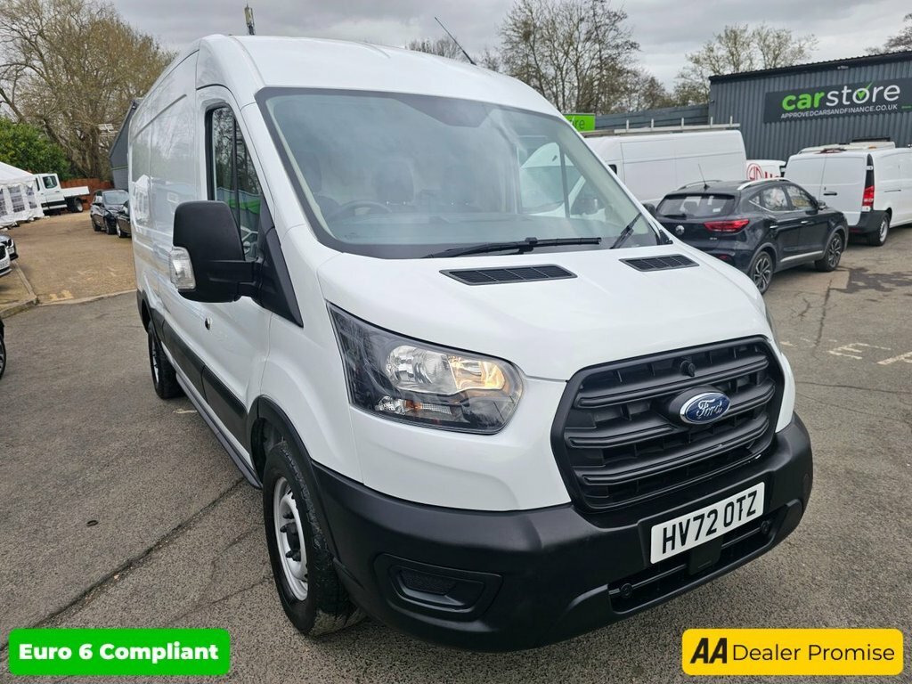 Ford Transit Custom 2L Leader HV72OTZ White #2
