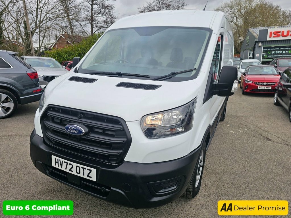 Ford Transit Custom 2L Leader HV72OTZ White #4