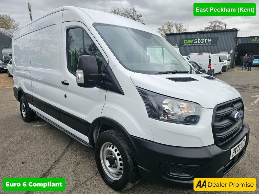 Ford Transit Custom 2L Leader White