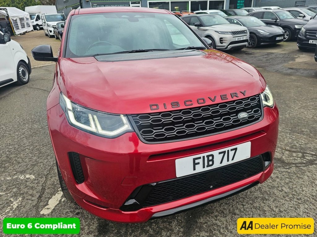 Land Rover Discovery Sport 1.5L R-dynamic Hse PO71GWG Red #3