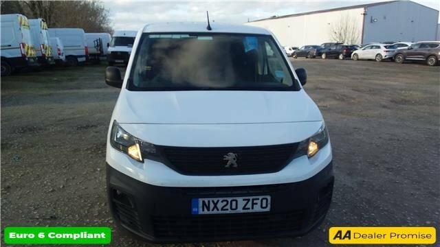 Peugeot Partner 1.5L Professional NX20ZFO White #2