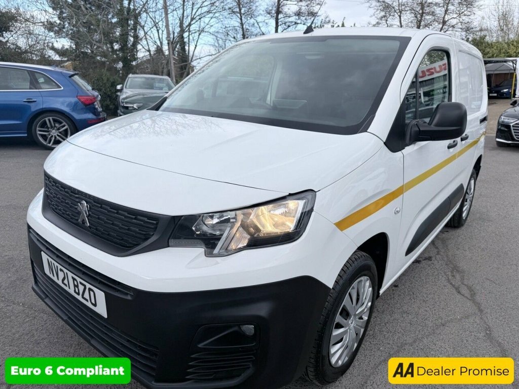 Peugeot Partner 1.5L Professional NV21BZO White #4