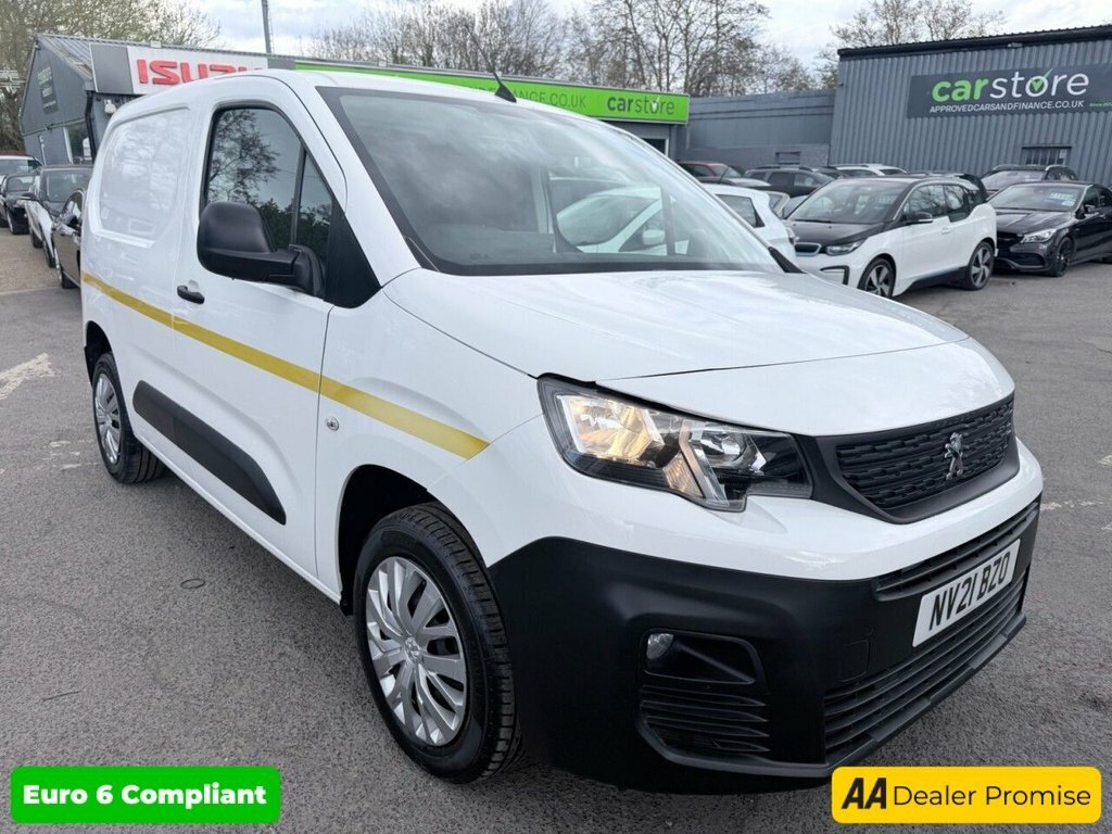 Peugeot Partner 1.5L Professional NV21BZO White #2