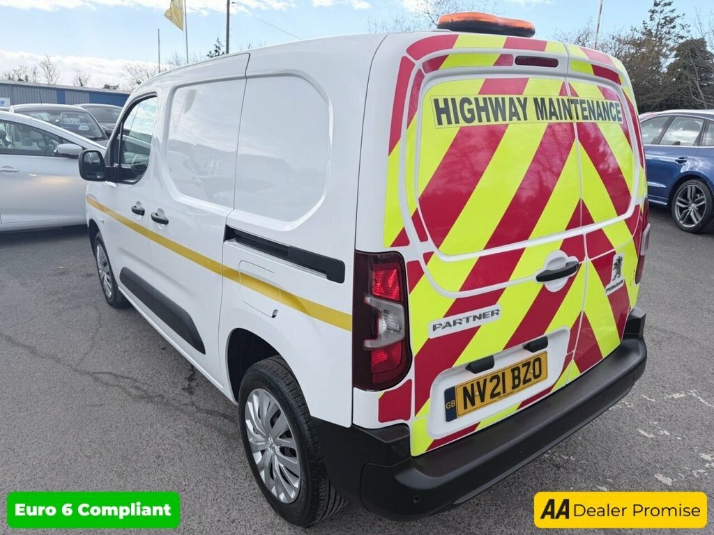 Peugeot Partner 1.5L Professional NV21BZO White #6