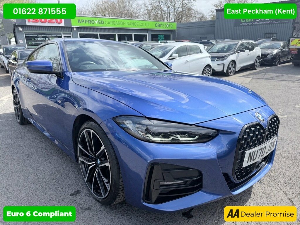 BMW 4 Series Gran Coupe 2L M Sport Blue