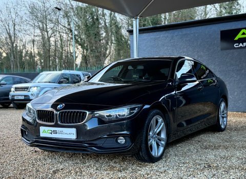 BMW 4 Series 2.0 420D Sport YK67HUP Black #3