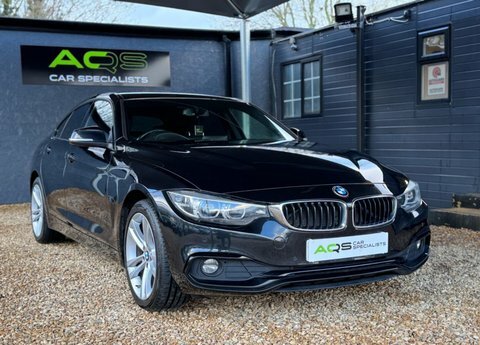 BMW 4 Series 2.0 420D Sport YK67HUP Black #6