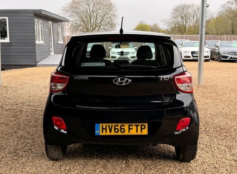 Hyundai I10 1.0 Se Euro HV66FTP Black #6