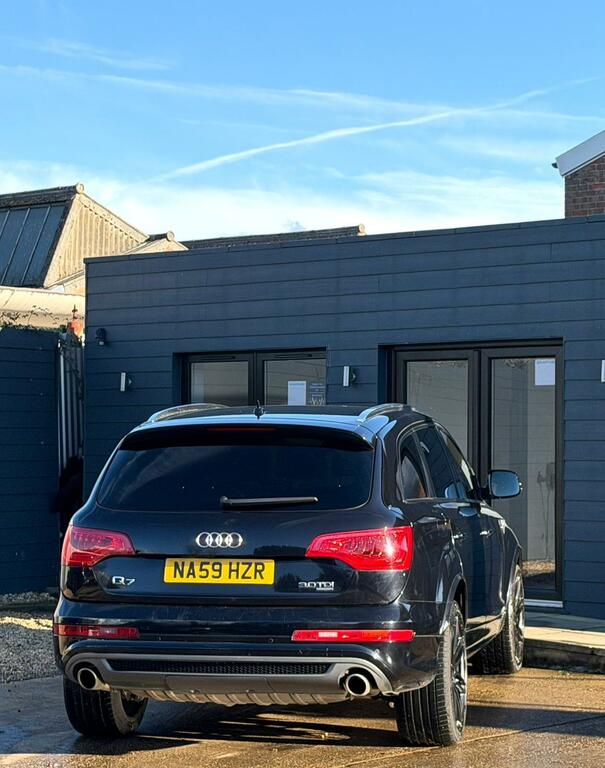 Audi Q7 3.0 Tdi V6 S Line Tiptronic Quattro Euro 4 NA59HZR Black #5