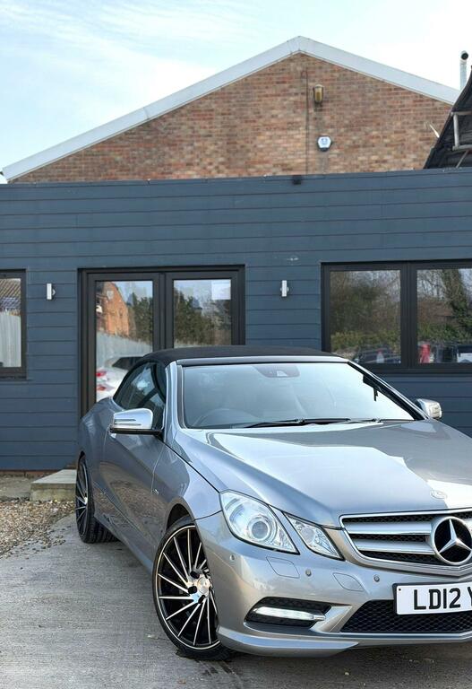 Mercedes-Benz E Class 2.1 E220 Cdi Blueefficiency Sport Cabriolet G-tron B18TJB Silver #5