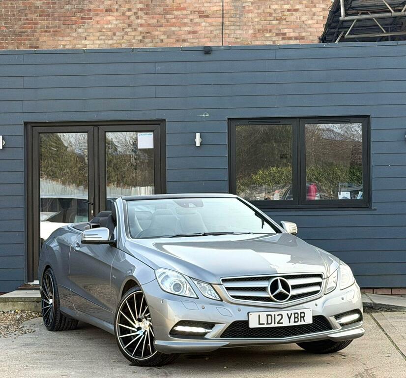 Mercedes-Benz E Class 2.1 E220 Cdi Blueefficiency Sport Cabriolet G-tron B18TJB Silver #4
