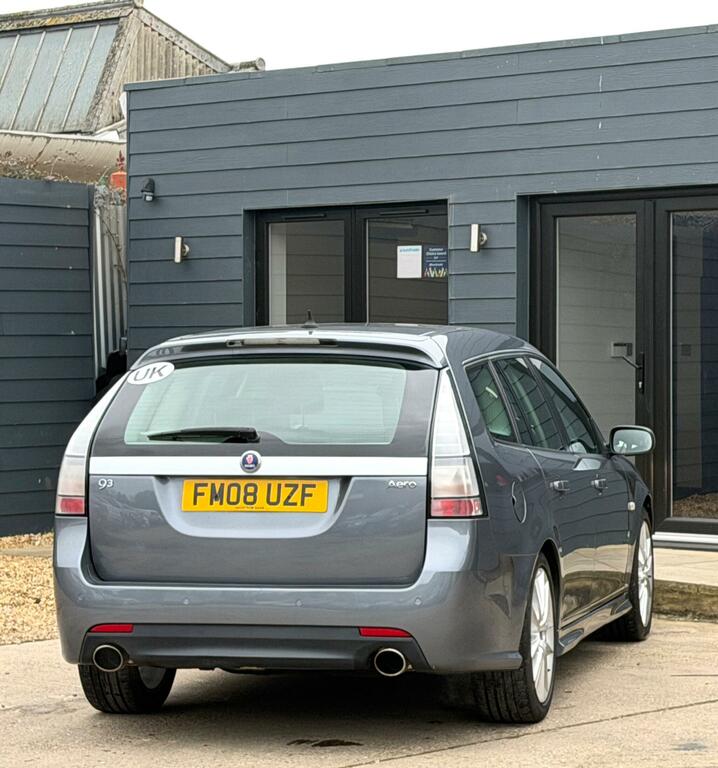 Saab 9-3 2.0T Aero Anniversary Sportwagon Grey #4