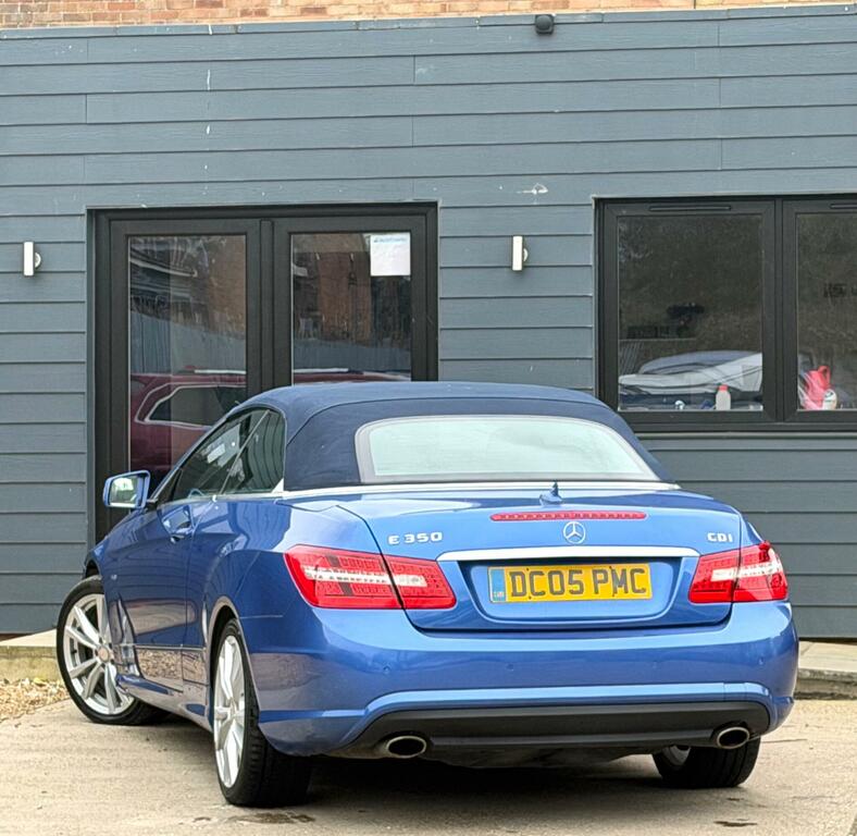 Mercedes-Benz E Class 3.0 E350 Cdi V6 Blueefficiency Sport Cabriolet G-t DC05PMC Blue #6