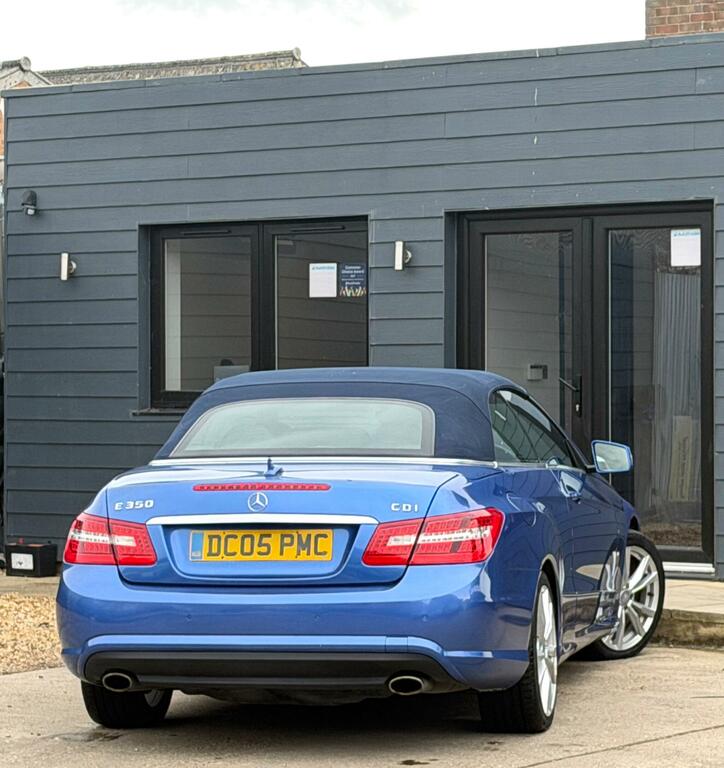 Mercedes-Benz E Class 3.0 E350 Cdi V6 Blueefficiency Sport Cabriolet G-t DC05PMC Blue #4
