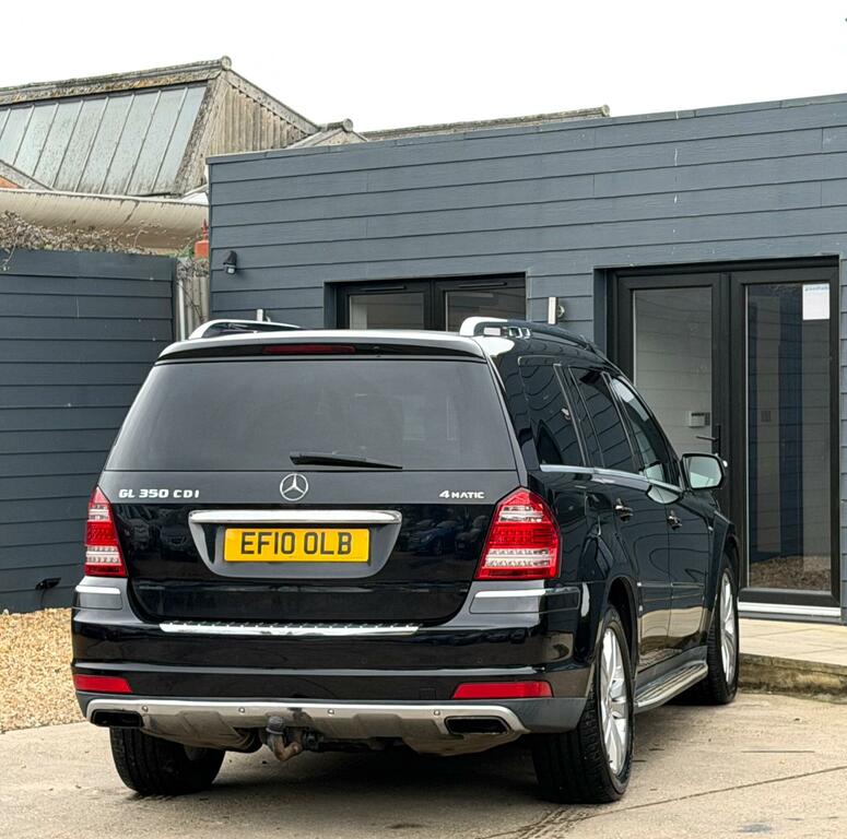 Mercedes-Benz GL Class 3.0 Gl350 Cdi V6 Blueefficiency G-tronic 4Wd Euro Black #4