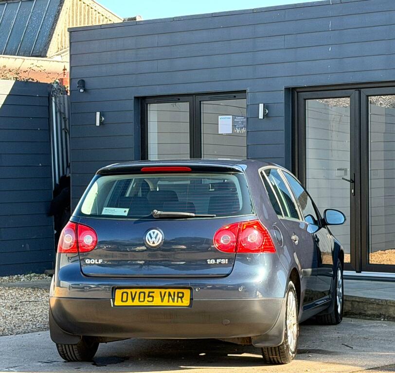 Volkswagen Golf 1.6 Fsi Se Blue #6
