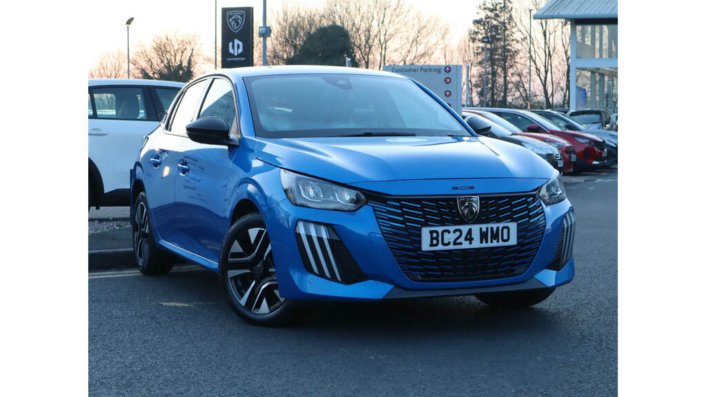Peugeot 208 New Hybrid 100 E-dsc6 Blue