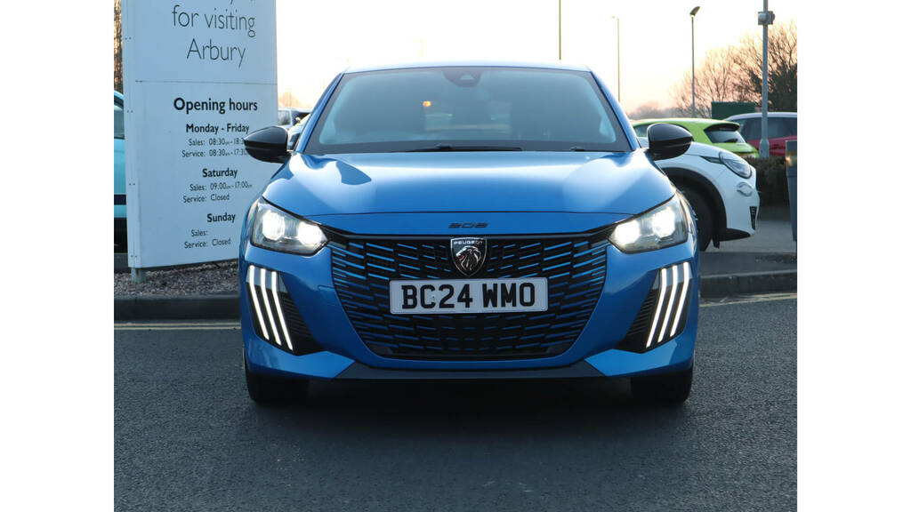 Peugeot 208 New Hybrid 100 E-dsc6 BC24WMO Blue #2