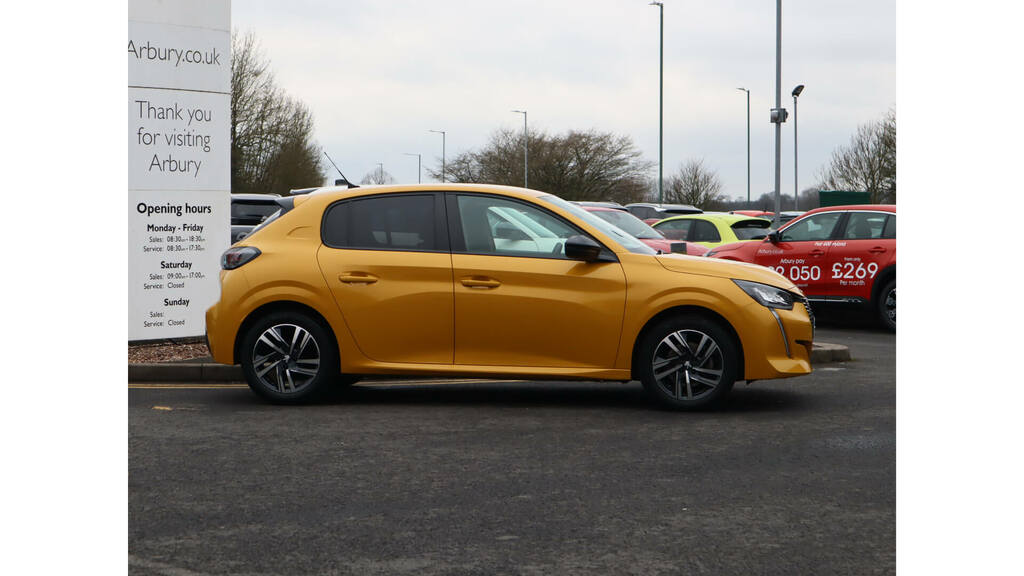 Peugeot 208 1.2L Puretech 100 Ss 6-Speed BF73UNX Yellow #4