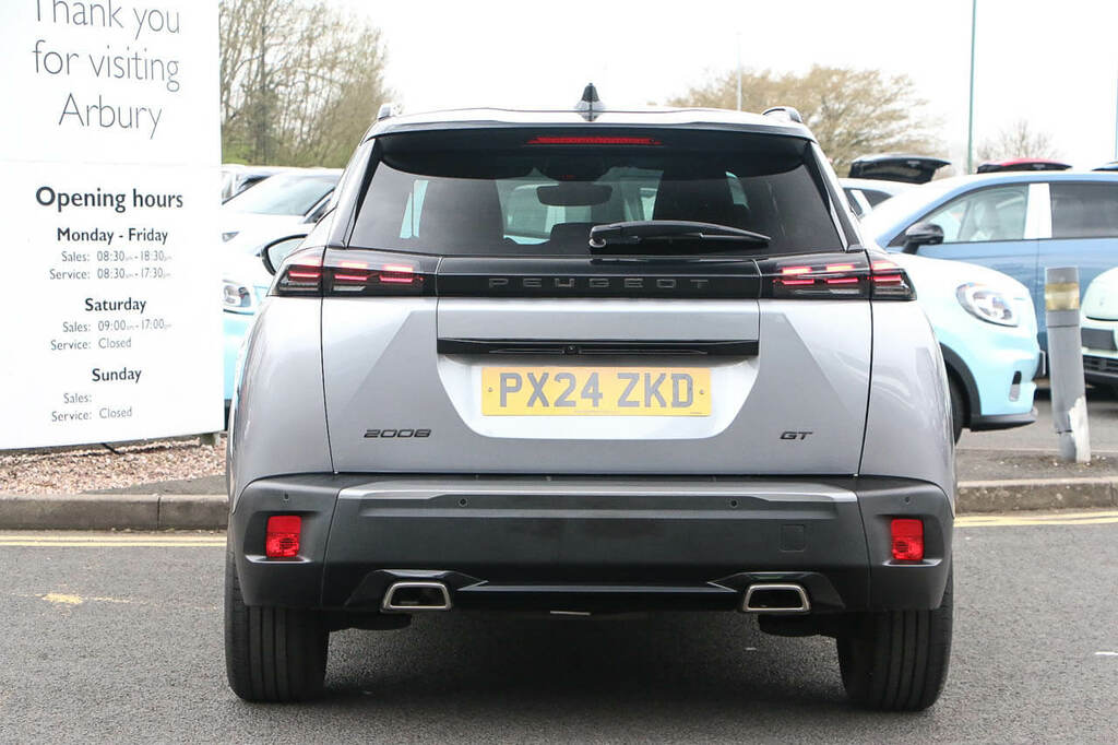 Peugeot 2008 1.2 Puretech 130 Gt Eat8 PX24ZKD Grey #2