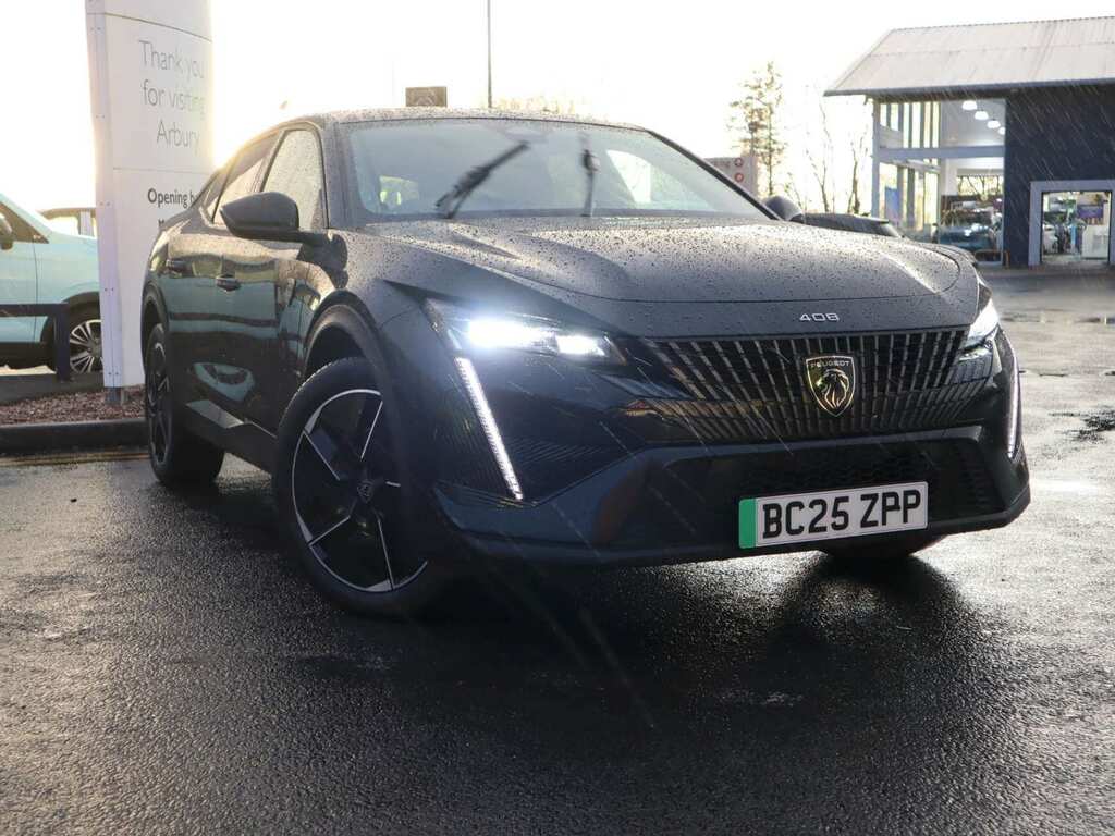 Peugeot 408 58Kwh 210 1-Speed Black