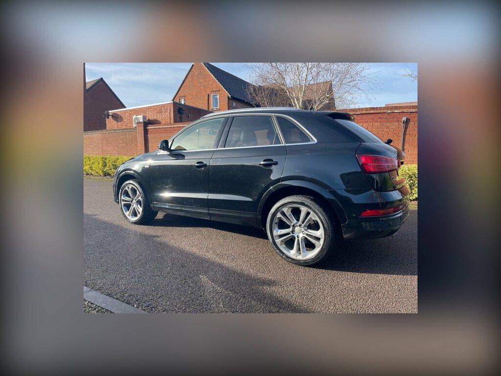 Audi Q3 2.0 Tdi S Line Plus Suv S Tronic Quattr WU66XRS Black #3