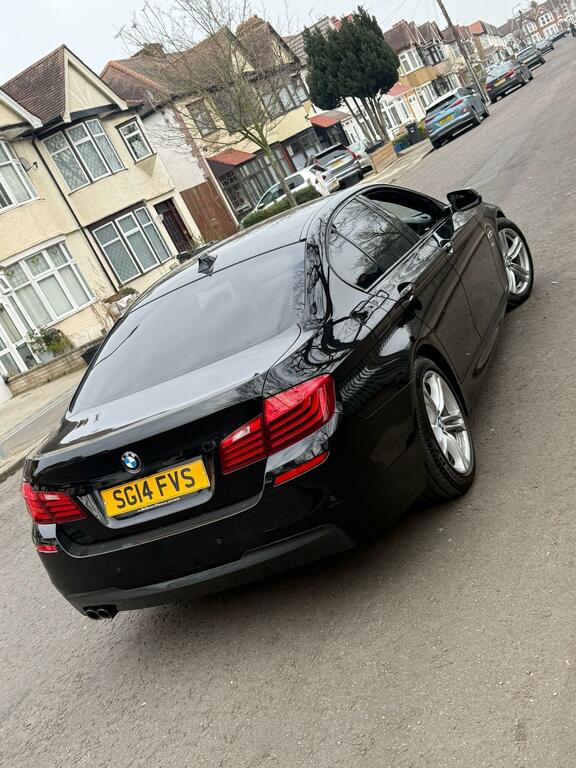 BMW 5 Series 2.0 520D M Sport Euro 6 Ss SG14FVS Black #6