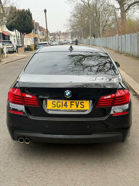 BMW 5 Series 2.0 520D M Sport Euro 6 Ss SG14FVS Black #5