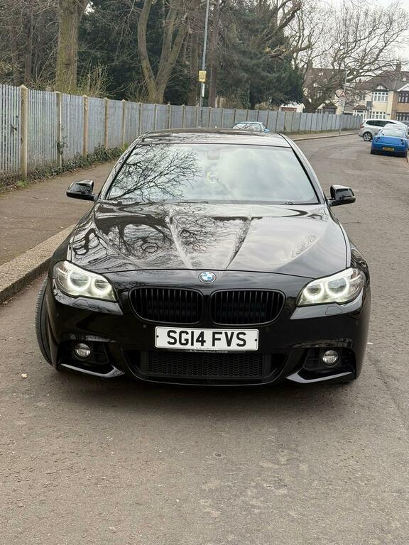 BMW 5 Series 2.0 520D M Sport Euro 6 Ss SG14FVS Black #2