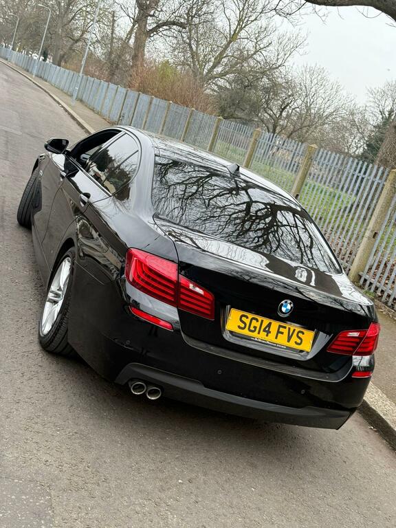 BMW 5 Series 2.0 520D M Sport Euro 6 Ss SG14FVS Black #4