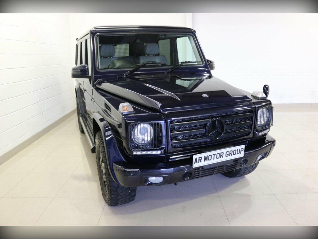 Mercedes-Benz G Class 3.0 G350 V6 Bluetec G-tronic 4Wd Euro 5 Blue #2