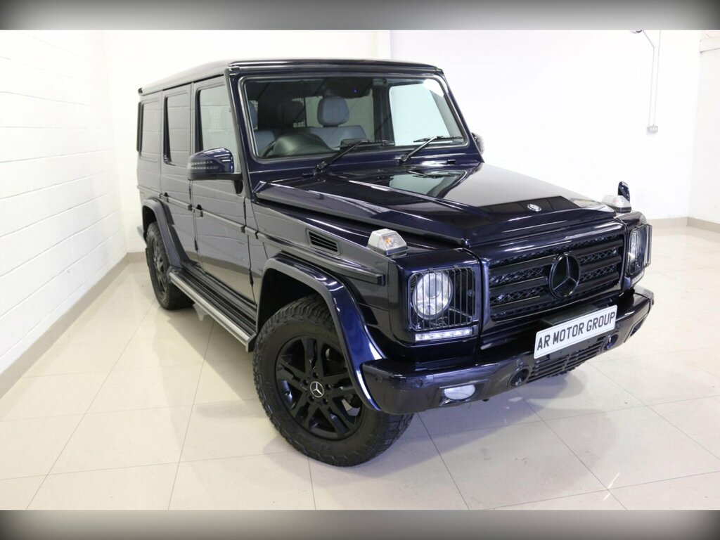 Mercedes-Benz G Class 3.0 G350 V6 Bluetec G-tronic 4Wd Euro 5 Blue