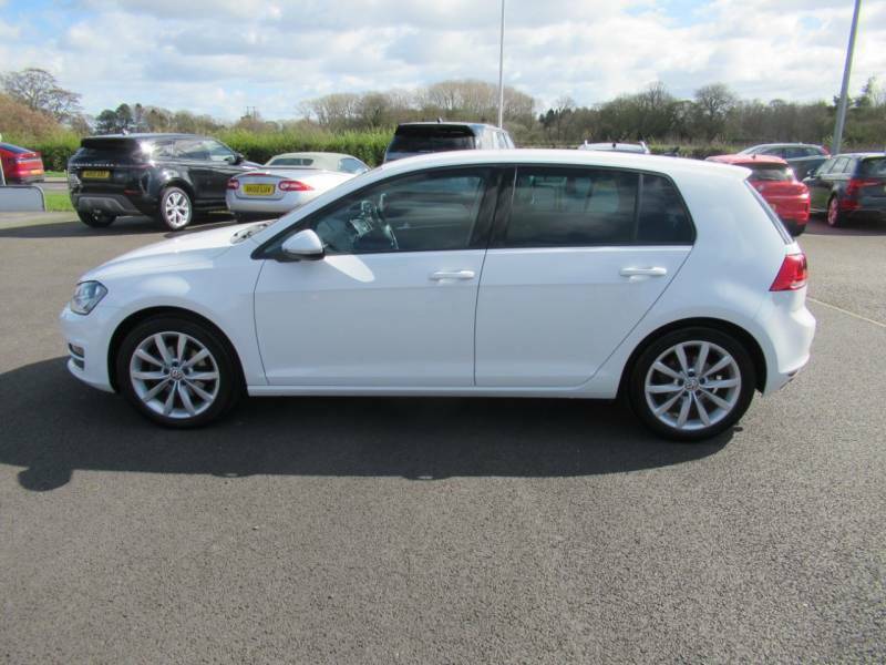 Volkswagen Golf 2.0 Tdi Gt Dsg - 2016 16 YH16XTN White #3