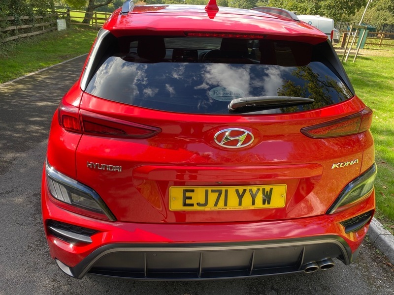 Hyundai Kona 1.0 T-gdi Mhev N EJ71YYW Red #6